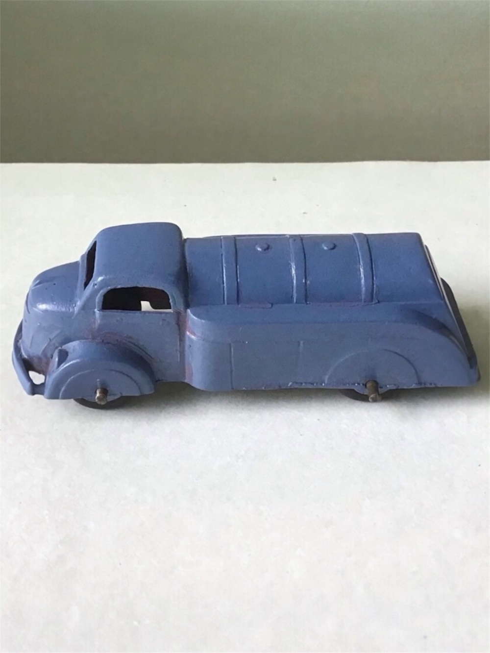 Vintage Tootsietoy Oil Tanker Gas Water Fuel Truck Diecast Vehicle Refurbished